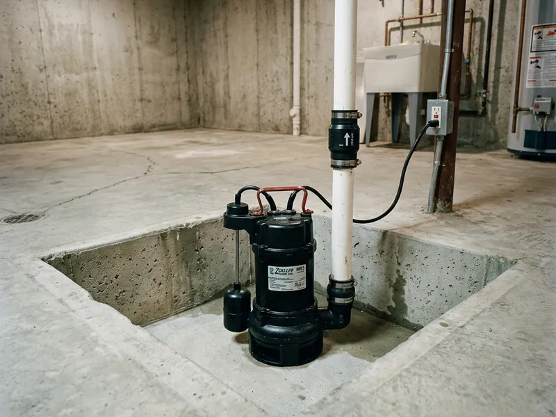 Sump Pump Installation Plumber in Stringtown, OK